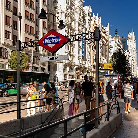 Appartamento Gran Via Callao Malasana Madrid