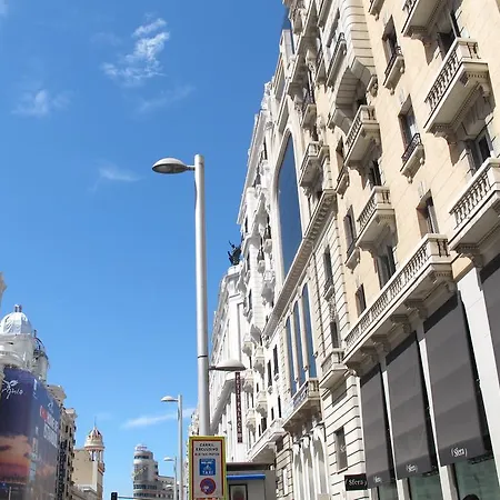Gran Via Sol Montera Parking Gratis * Madrid