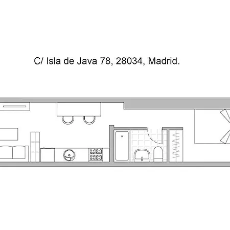 For Acogedor Temporal De En Fuencarral Ija78 Apartment Madrid