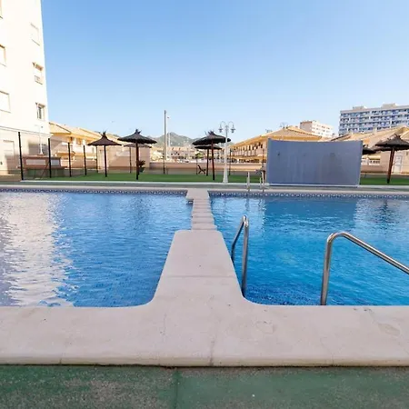 Piscina Y Vistas Al Mar Cabo De Palos, Playa Honda Apartment Madrid