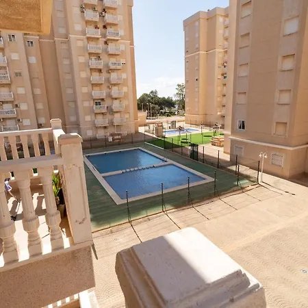 Piscina Y Vistas Al Mar Cabo De Palos, Playa Honda Madrid