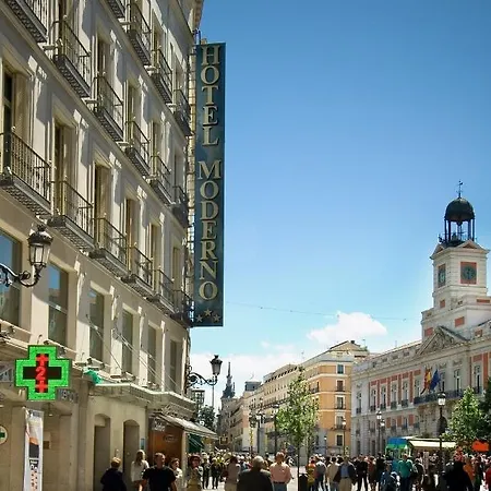 Hotel Moderno Puerta Del Sol Madrid