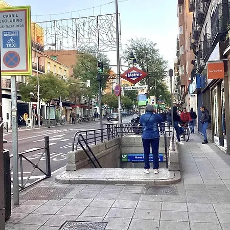 Apartamento Dos Al Lado Del Metro Centrico Moderno Madrid