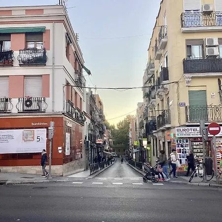 Apartamento Dos Al Lado Del Metro Centrico Moderno Madrid
