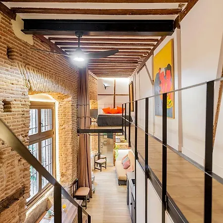 Bnbholder Design Loft Duplex La Latina Lejlighed *