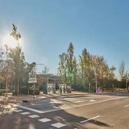 New Retiro Recién Reformado 10 Min En Metro A Sol, Hasta Seis Personas Appartamento