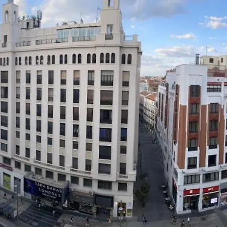 Doble Exterior En La Gran Via #45 De 7-2 Apartment Madrid