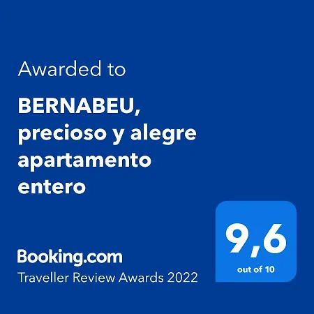 Apartment Bernabeu, Luxury Y Luminoso Entero Madrid