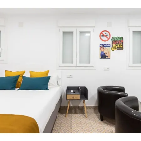 Acogedor Y Silencioso Estudio M1 Embajadores Apartment *