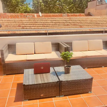 Atico Individual & Terraza, 6 Min En Metro Atocha Madrid