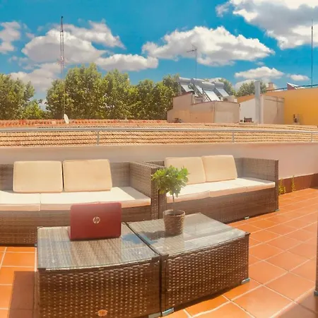 Atico Individual & Terraza, 6 Min En Metro Atocha Apartment