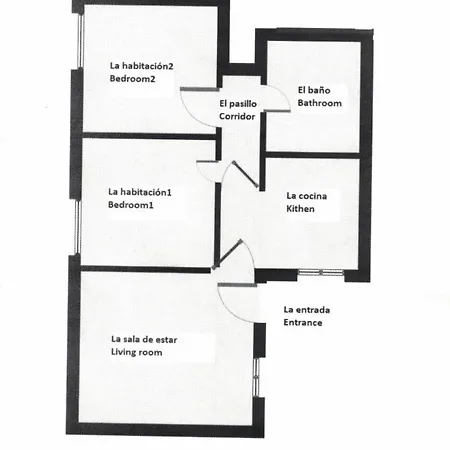 2 Y El Salon Tienen Aire, Centro Gran Via - Plaza De Espana Apartment *