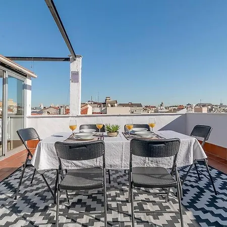 Apartment Con Terraza En Barrio De Salamanca *