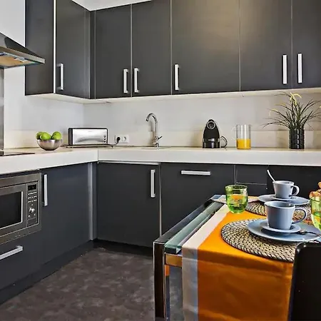 Spacious Luxury 1br In Centro! S.an Apartamento *