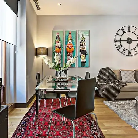 Spacious Luxury 1br In Centro! S.an Apartamento Madrid