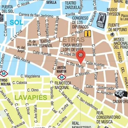 Privada En El Centro De Homestay Madrid