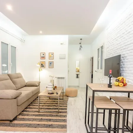 For Your Titulo Moderno Y Elegante Temporal En Barrio Ibiza Men30 Apartment *