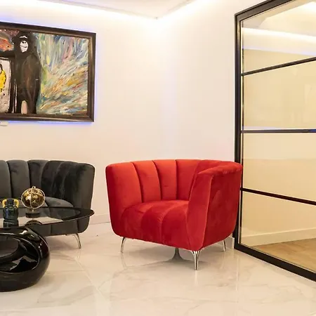 Gran-via Luxury Flat 3bd City Center + Terrace + Ac