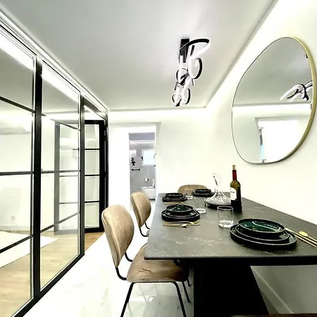 Gran-via Luxury Flat 3bd City Center + Terrace + Ac Apartment Madrid