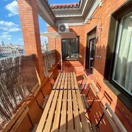 Apartamento Central&luxury Penthouse 7p En El Centro De Madrid