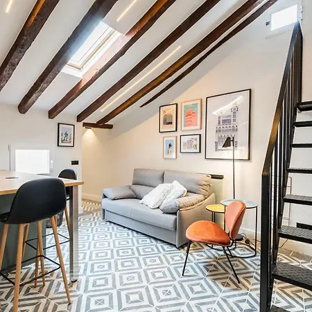 Apartment For Ap Temporal Rastro Madrid-cascorro Fcg9 *