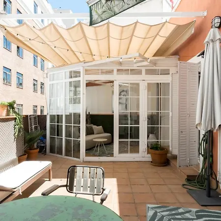 Bright Stylish - 1bedroom 1bathroom - Gran Via * Madrid