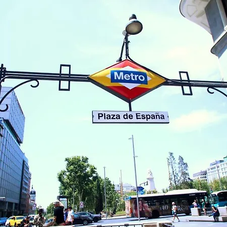 Apartamento Centro Plaza Espana Gran Via Madrid
