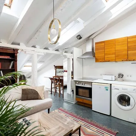Apartment Beautiful Attic-malasana-gran Via-fuen42 Madrid
