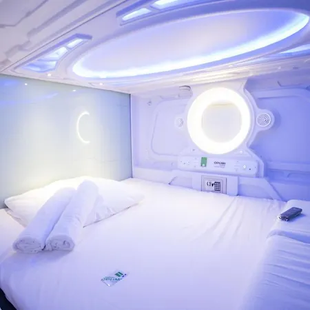 Capsule hotel Optimi Madrid