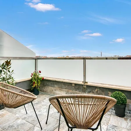 Apartment Cozy Penthouse, 20 Min To Downtown, Alcala Norte *