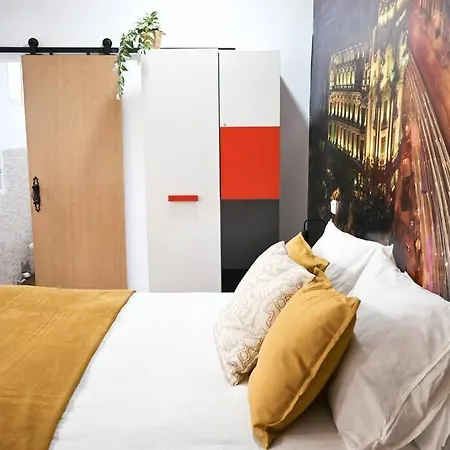 Agradable Apartamento Temporal De 1 Dormitorio En Pez30 * Madrid