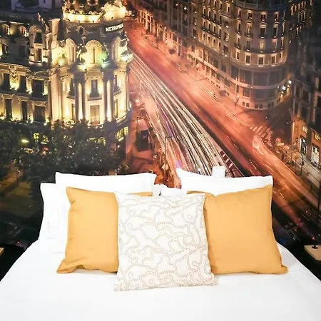 Agradable Apartamento Temporal De 1 Dormitorio En Pez30 Madrid