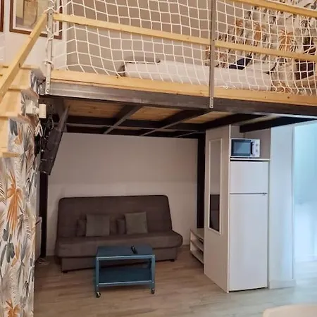 Mediodia Chica Apartamento Tipo Loft En La Latina *