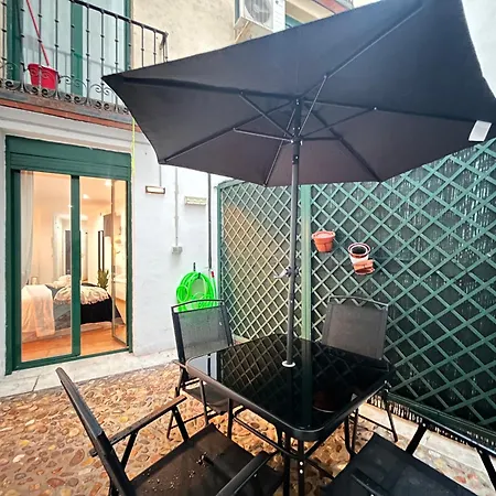 Terraza Santa Isabel Temporal Apartamento Madrid