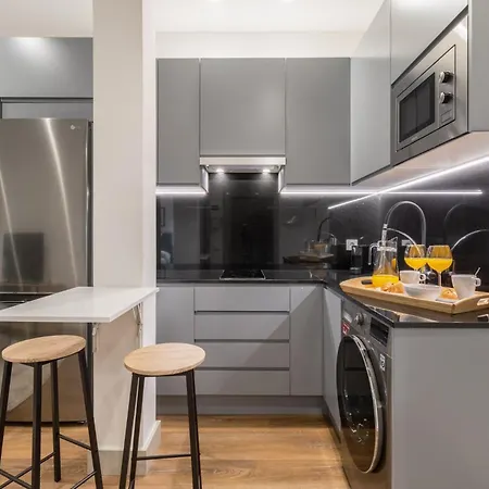 Cozy Ground-floor For 2 In Chamberi Perfect Spot Quevedo Iv