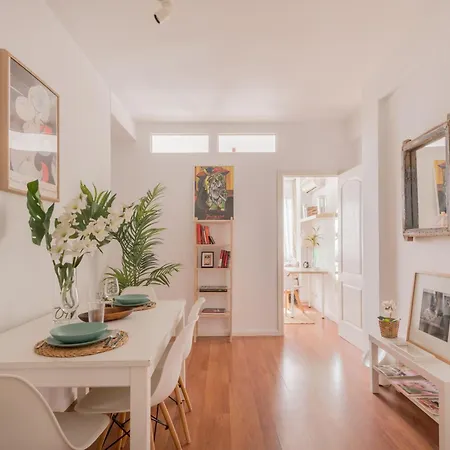 Cozy And Stylish With Natural Light And Vibrant Decor Madrid