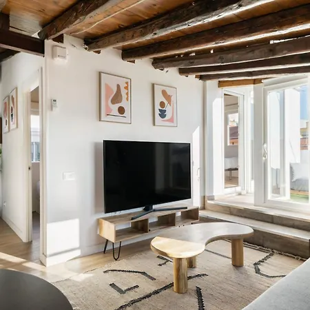 Apartment Atico Con Terraza En Lavapies *