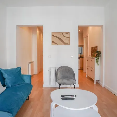 Apartment Cozy And Bright-1bedroom 1bathroom-chamberi *