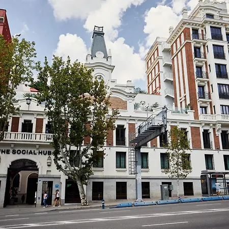 Szálloda The Social Hub 4 Star Madrid