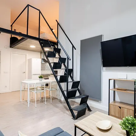 Lofts Reformados En El Bernabeu Alquiler Temporal * 马德里