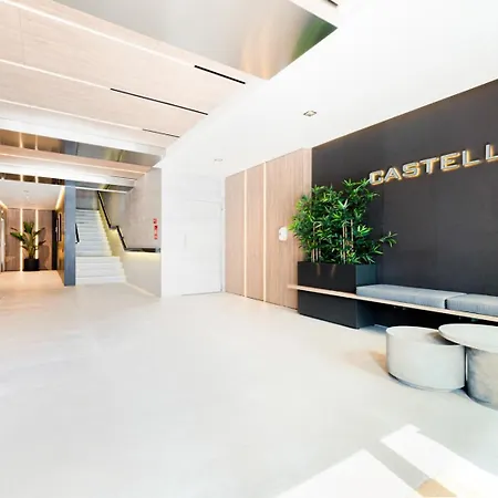 Unique And Sophisticated Design In Financial Centre Apartment Madrid