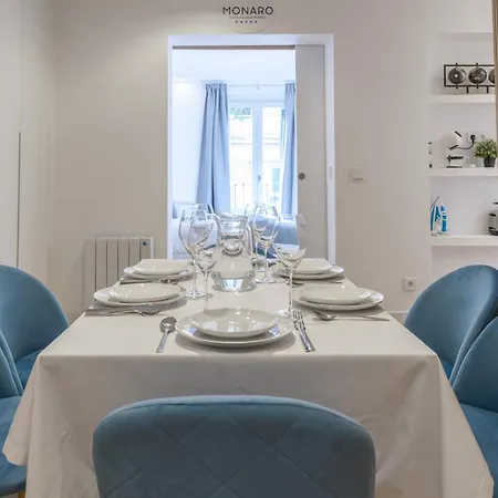 Gran Via New 2br 1bth Elevator * Madrid