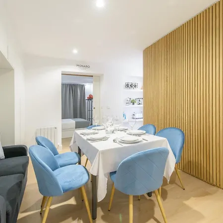 Gran Via New 2br 1bth Elevator Madrid