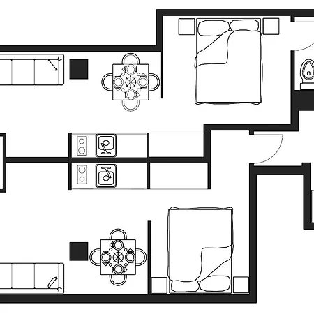 28 Noches, 3 Min De Metro, Centro Apartment *