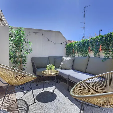 Apartment Malasana Terrace En Madrid