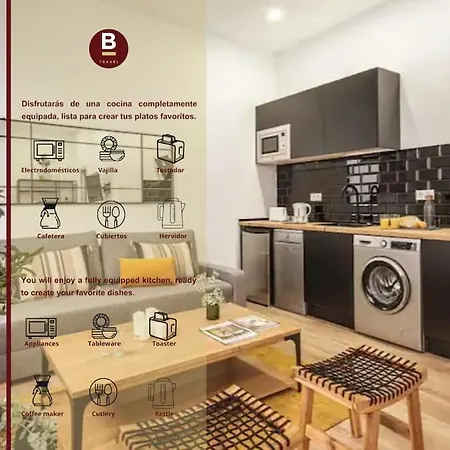 Apartamento Alegria Urbana Cerca De Calle Alcala