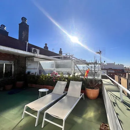 Apartamento Attico Next To Retiro *