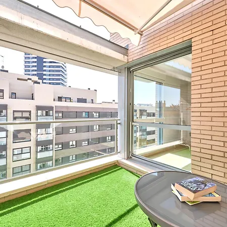 Apartment My City - Estudio En Legazpi Con Terraza Y Piscina Madrid