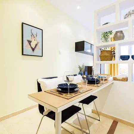 Apartamento My City - Estudio Con Terraza En Malasana Madrid