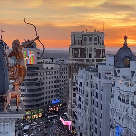 아파트 Studio Plaza Mayor La Latina Ac Balcon Ascensor *
